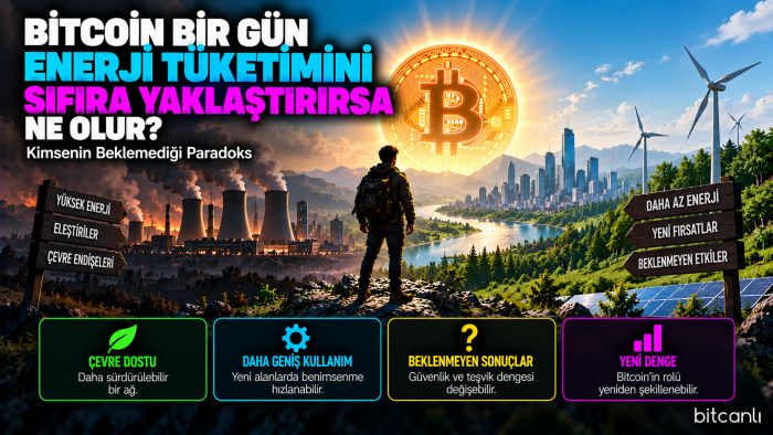 Bitcoin Bir Gün Enerji Tüketimini Sıfıra Yaklaştırırsa Ne Olur? Kimsenin Beklemediği Paradoks